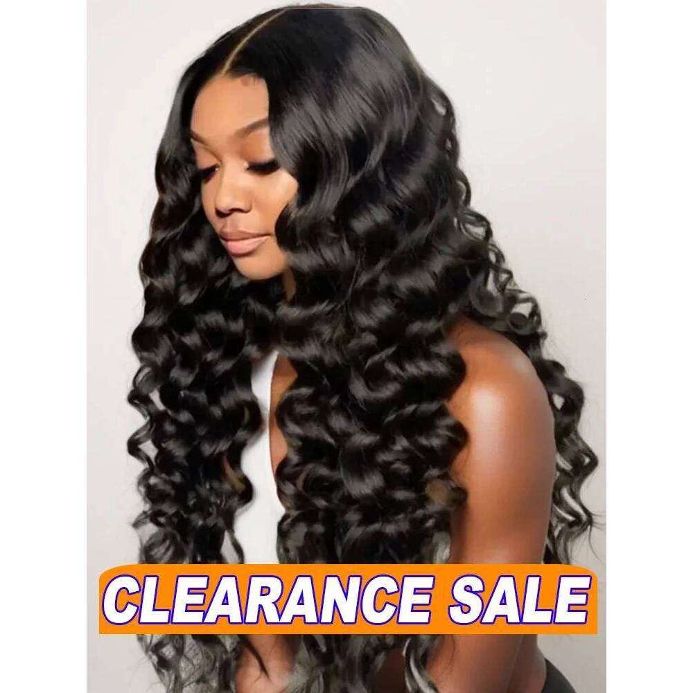 SuperDeals 13x4/13X6 Loose Wave Lace Front Remy Deep Water Curly 4x4 6x4 Glueless Human Hair Wigs