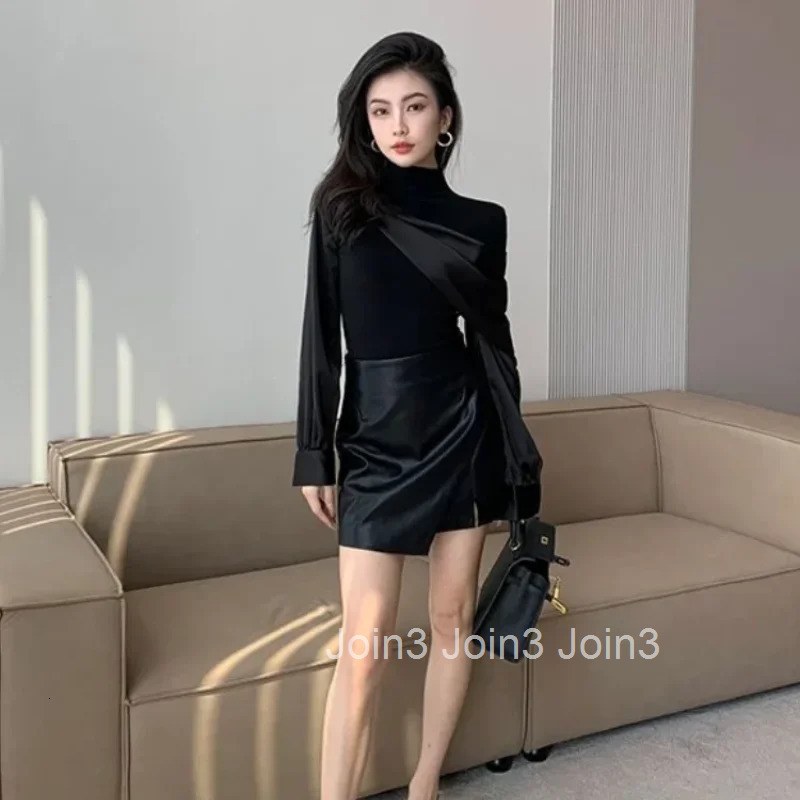 Trending Clothing Slim Vintage Top Female Korean Streetwear Cheap Clothes Style Pulovers 90s Sale Womens Long Sleeve T-shirt