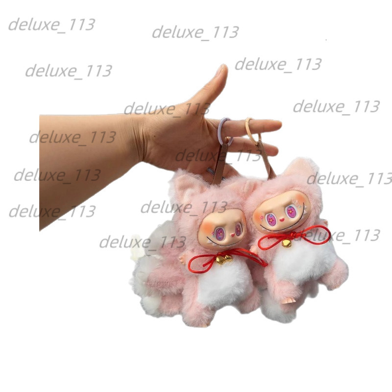 Nine-Tailed Fox LABUBU Bubble Labubu Mart Aron Plush Pendant Vinyl Doll Toy