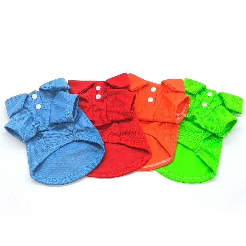 Designer Dog Clothes Breathable Puppy Corgi Small Dogs Pet Clothing Cat Clothes Summer Anti Shedding Thin Style Products