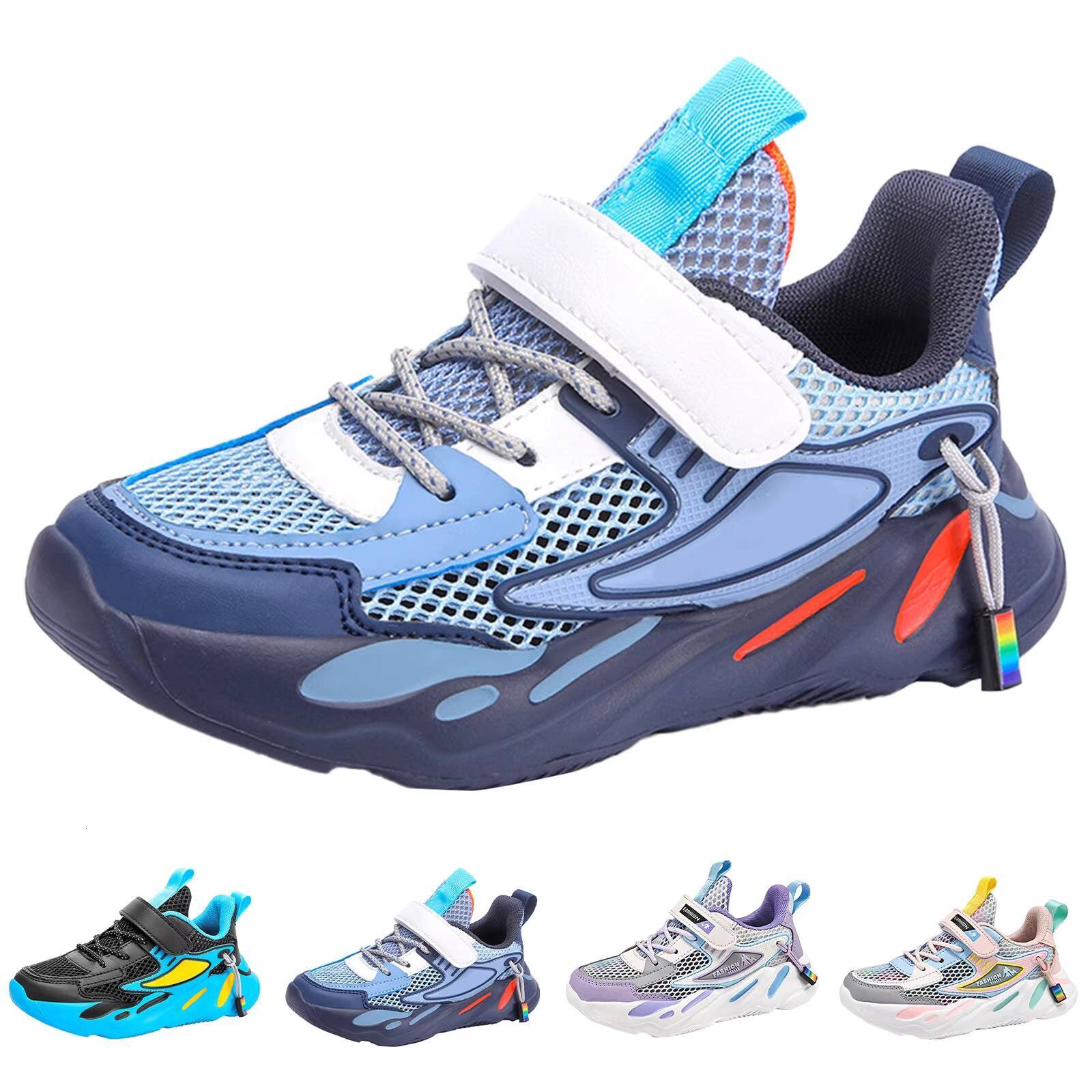 Ddmyshoesvip Breathable Mesh Kids Sneakers Lightweight Boys Casual Running Shoes Children's Shoes Stylish Footwear Girls Size