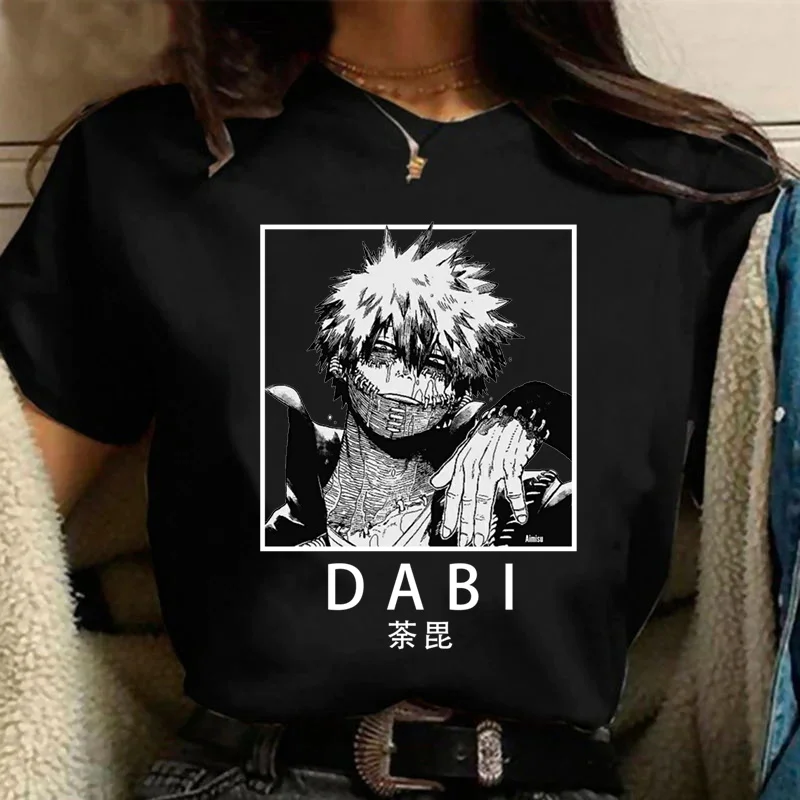 Anime T-shirt Cool Print T Shirt Fashion Personality Tee Summer Casual Round Neck Short Sleeve Shirt