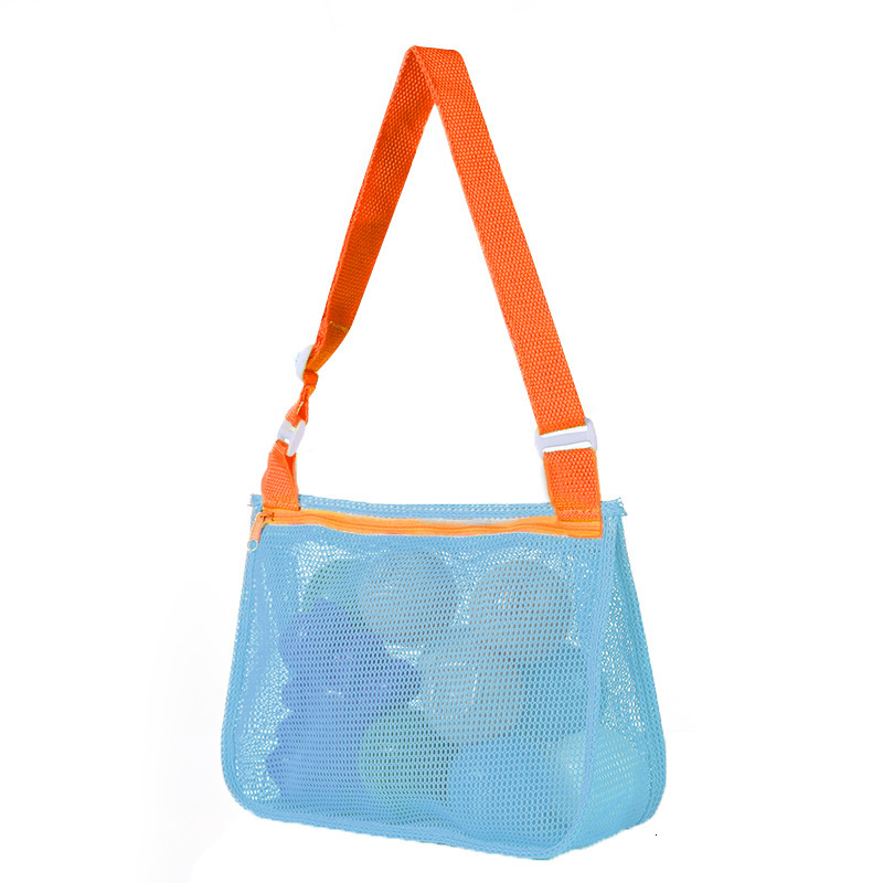 Single Shoulder Stationery Storage Stickers Toys Collection Beach Bag Clothes Children's Handheld Mesh Foldable