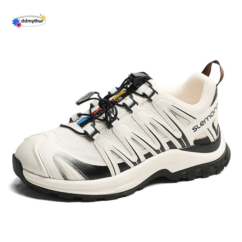 Women's 2023 Spring European Genuine Leather Lightweight Thick-Soled Platform Lace-Up Casual Dad Sneakers Sports Shoes ddmythur