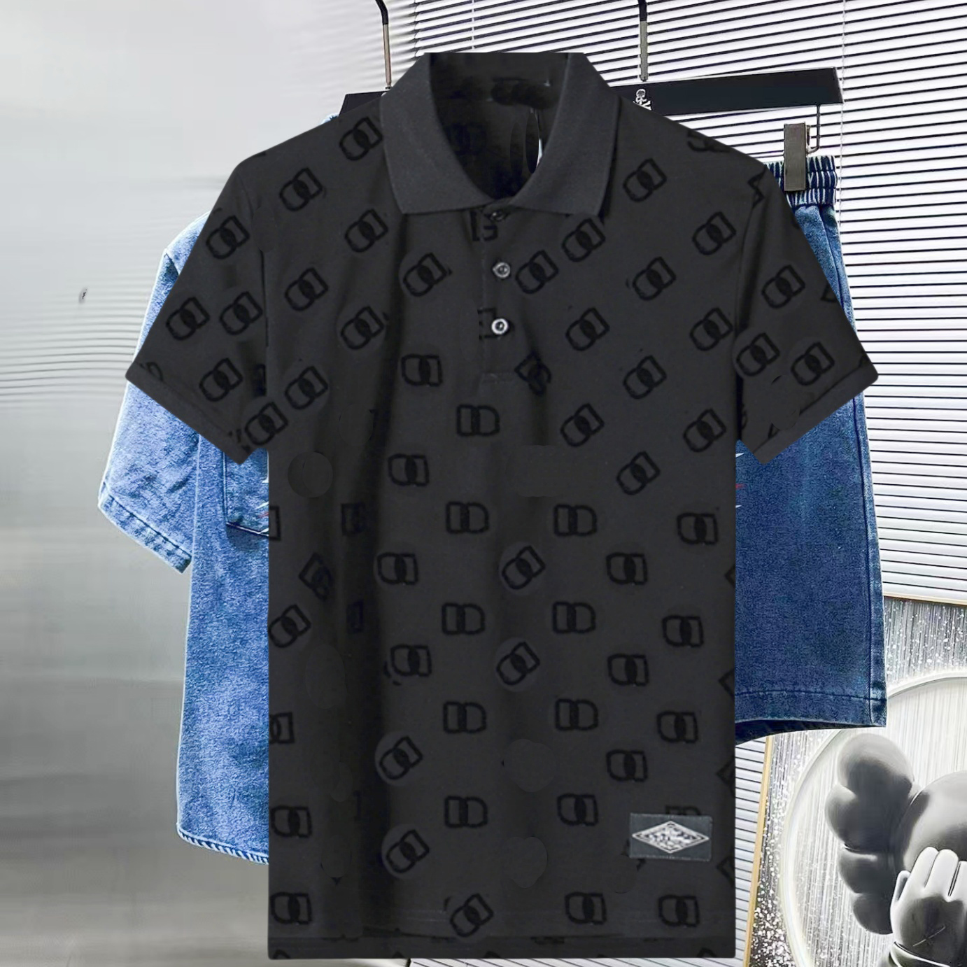 High Quality Designer t shirt mens polo shirt designer polos shirts for man fashion embroidery pattern clothes Summer T-shirt made of pure cotton and breathable