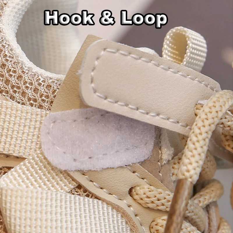 Oulylan Outdoor Soft Soled Running Shoes Kids Round Toe Mesh Breathable Sneakers Fashion Anti Slip Sport Footwear For Boys Girls Z250618