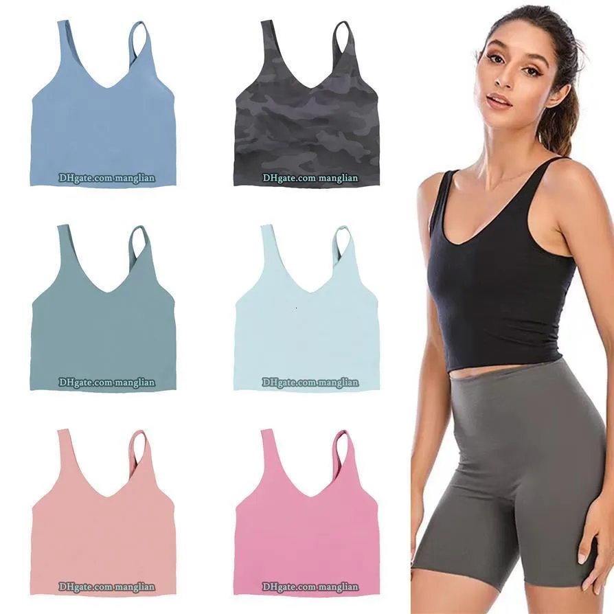 Women Yoga Camisole Tank Top with Sports Bra U-Neck Activewear Featuring Quick-Dry and Elastic Fabric for Fitness Gym Workouts and Training Lightweigh