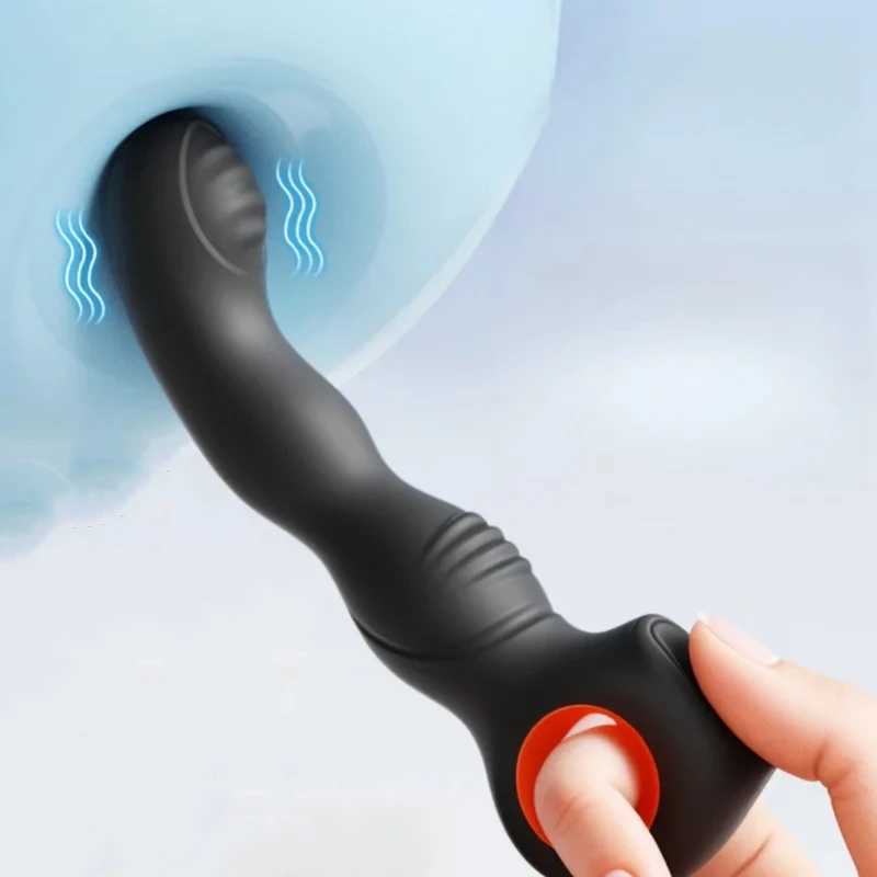 Anal Vibrator Male Prostate Massager Stimulator G-spot Vibrating Butt Plug for Men Gay Anal Sex Toys for Beginners Adult Supplies XJ250618