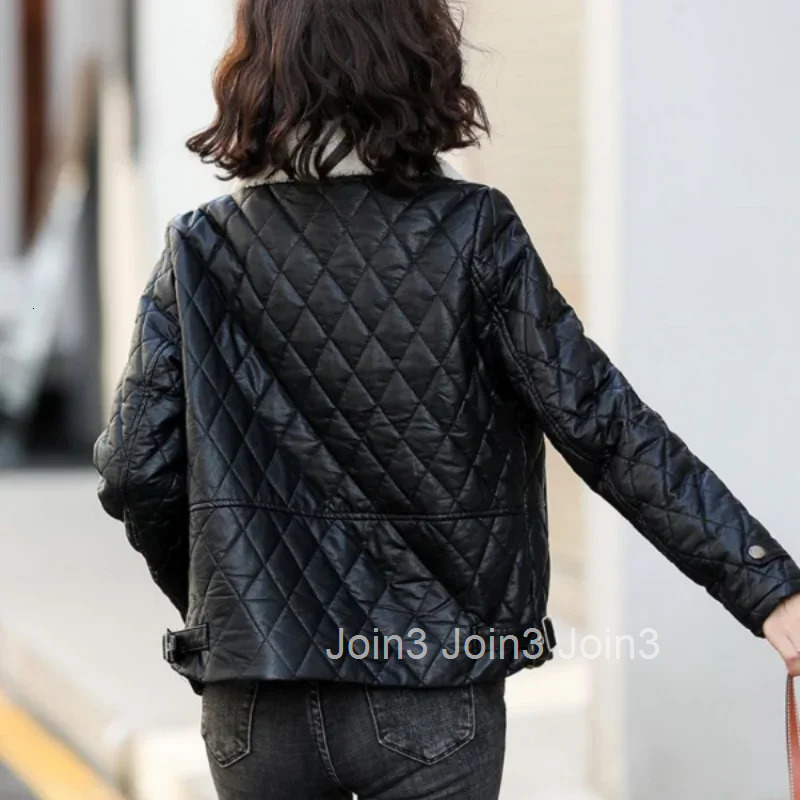 Padded Jacket Check Cotton Lightweight Cold High Quality Womens Quilted Coat Winter Clothes 2025 Elegant Warm Sale Lady Parka