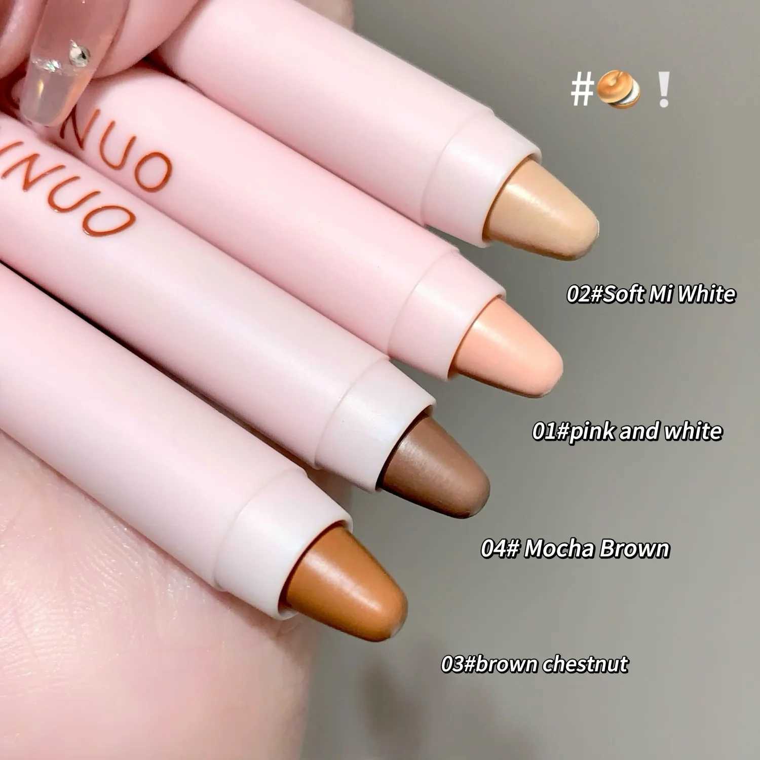 Contouring Pen - Long-Lasting Waterproof Sweatproof Natural Finish for All Skin Tones Highlights and Conceals Blemishes Dark XJ250618