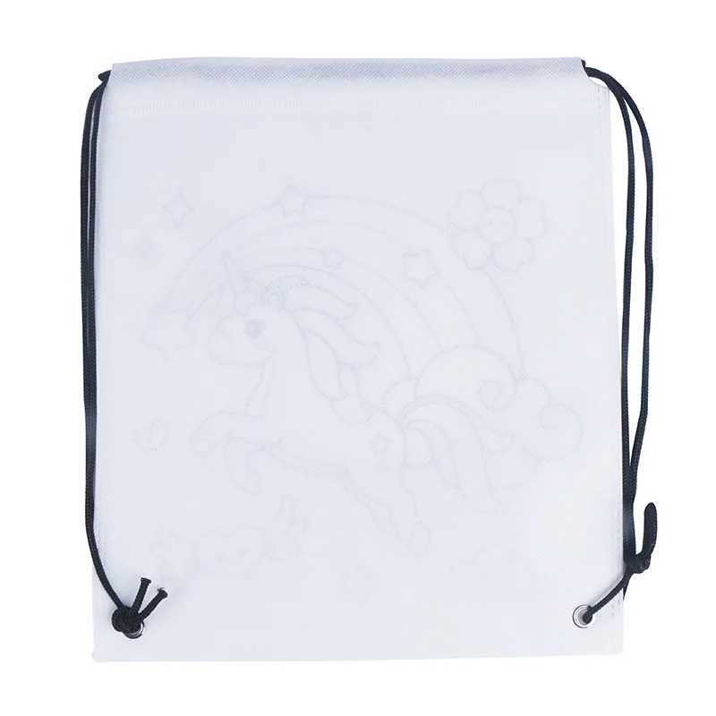 Coloring Drstring Bags Carto Coloring Bags Party Drstring Bags Birthday Party Favor DIY Party Gift Bags Backpacks B250618