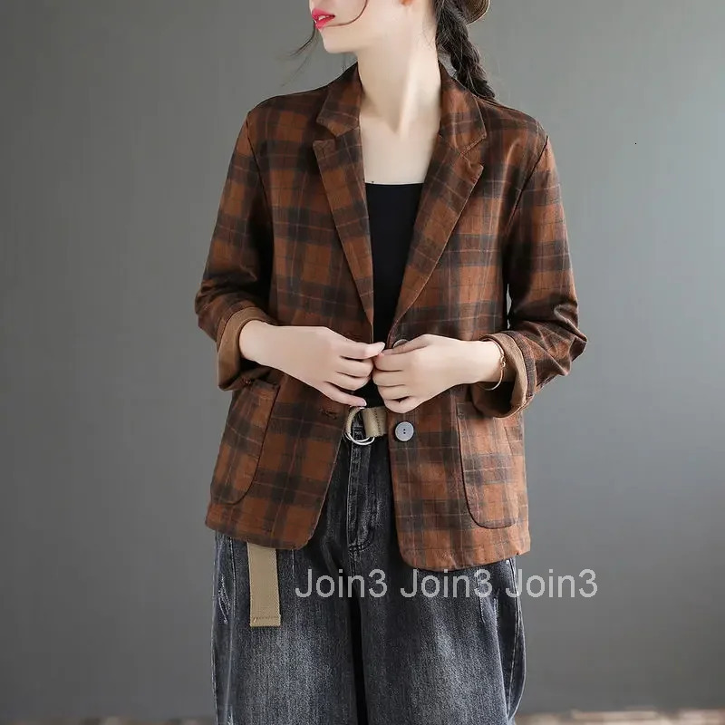 Coats for Women Loose Jacket Spring Autumn Classic Womens Suit Tailoring Outerwears 2025 New Collection Trend Sale Blazer Woman