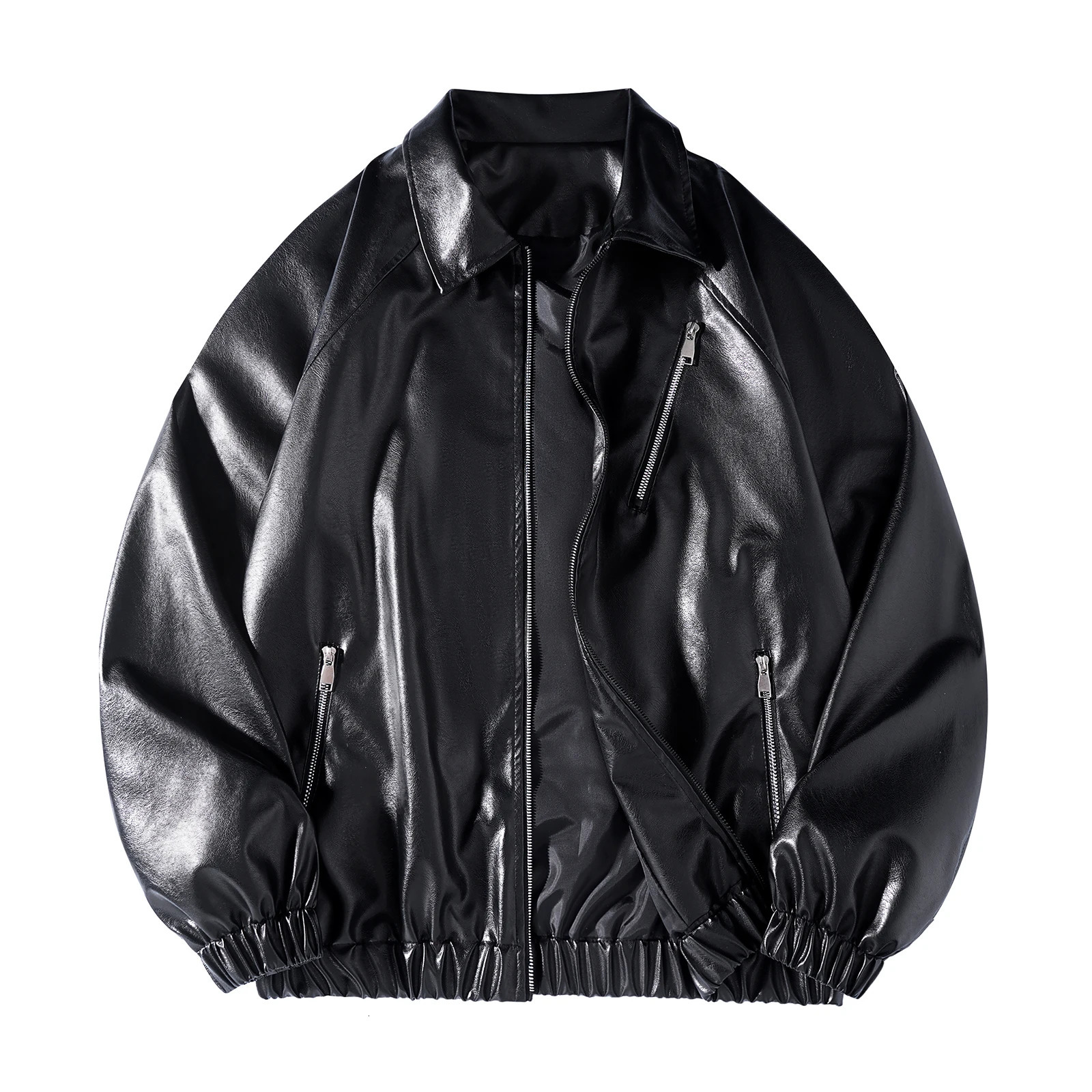 Leather Coat Classic High Quality Slim Casual Stand Collar Coat Spring and Autumn Top Layer Cowhide Plus Size Leather Jacket 250618