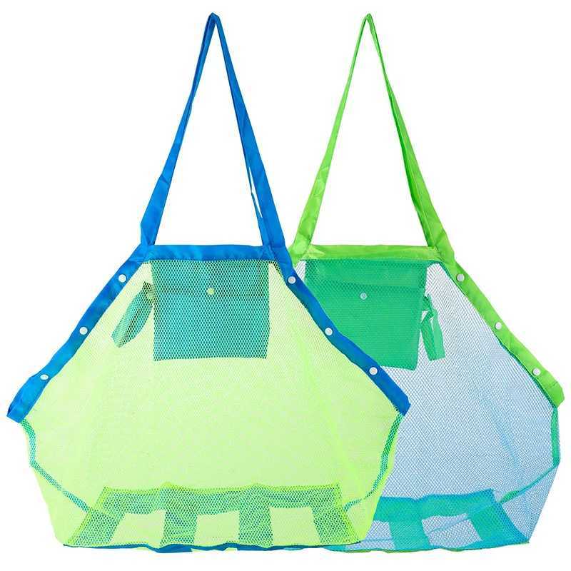 Children Sand ay Portable Mesh Bag Kids Bath Toys Storage Bags Swimming Large Beach Bag for Towels Wen Cosmetic Makeup Bag B250618