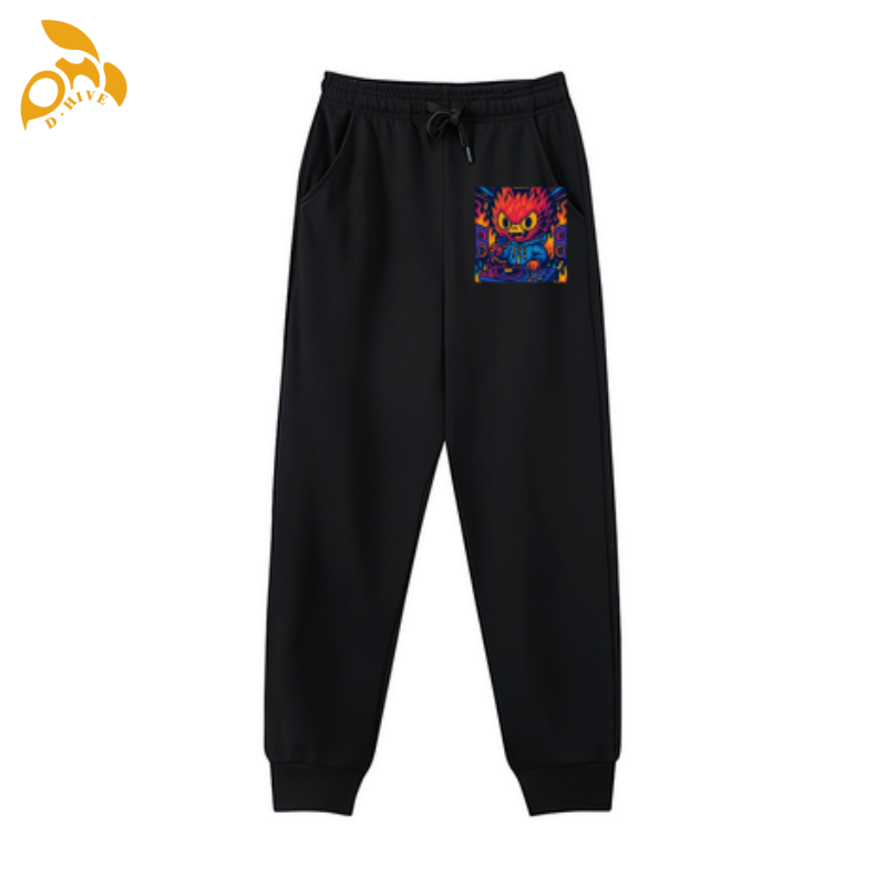 Free Shipping Design summer designer-customized DIY Men's Pants polyester men's breathable trousers with exquisite patterns outdoor size S-X
