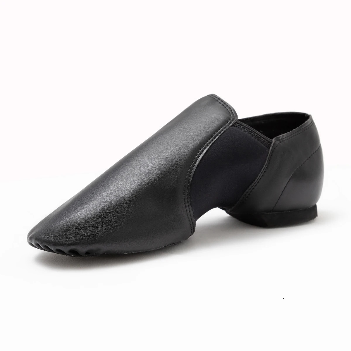 Dynadans Unisex Leather Upper Jazz Shoe Slip-on for Women and Mens Dance Shoes 250613