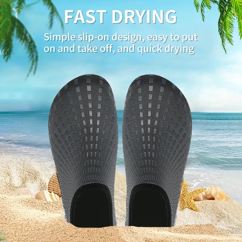 Wading shoes Water Shoes for Womens and Mens Summer Barefoot Shoes Quick Dry Aqua Socks for Beach Aqua Shoes Swim Yoga Exercise 250613