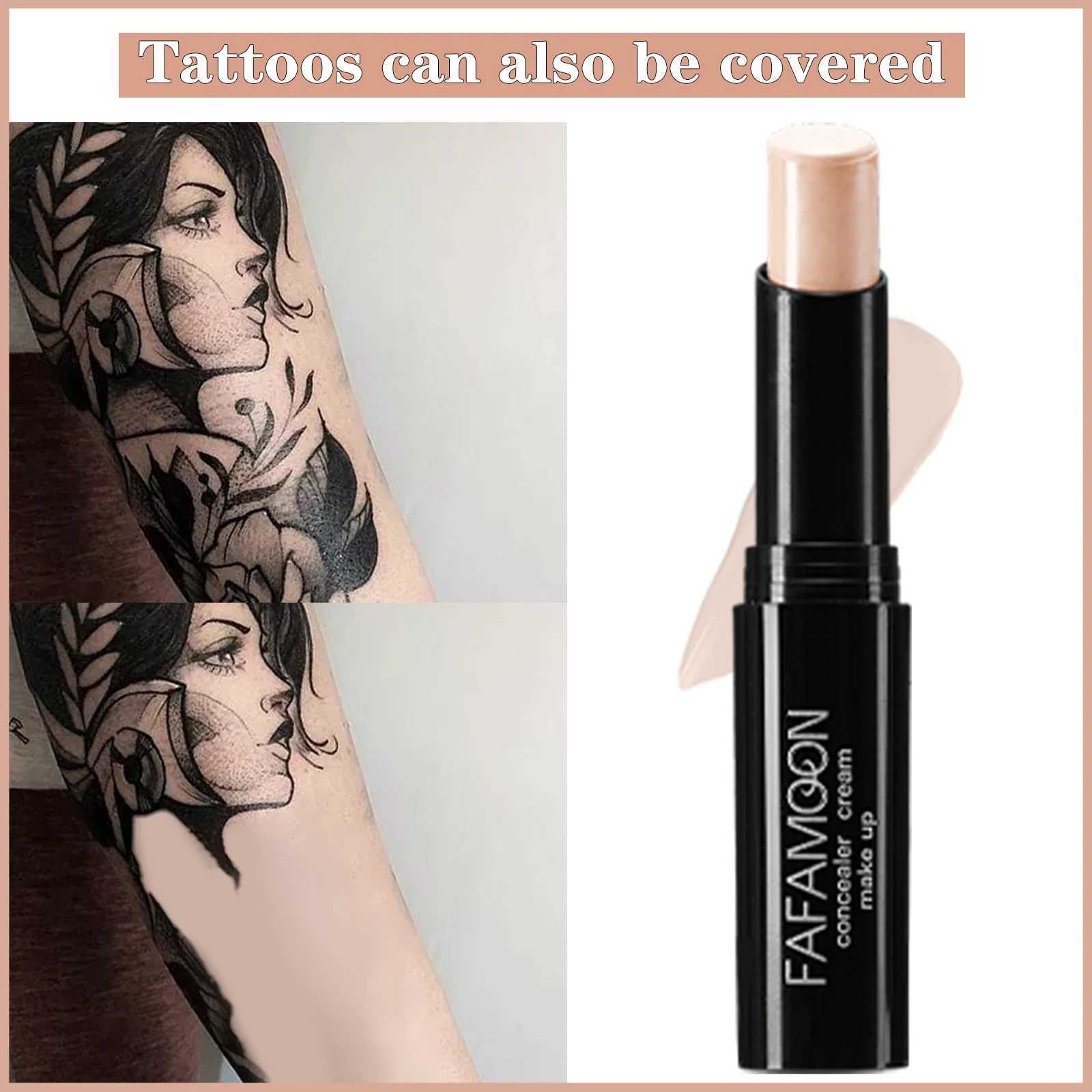 Concealer Stick Foundation Three-dimensional Brightening Shadow Stick Creamy Modifies Contour Face Priming Repair Pen Cosmetic XJ250618