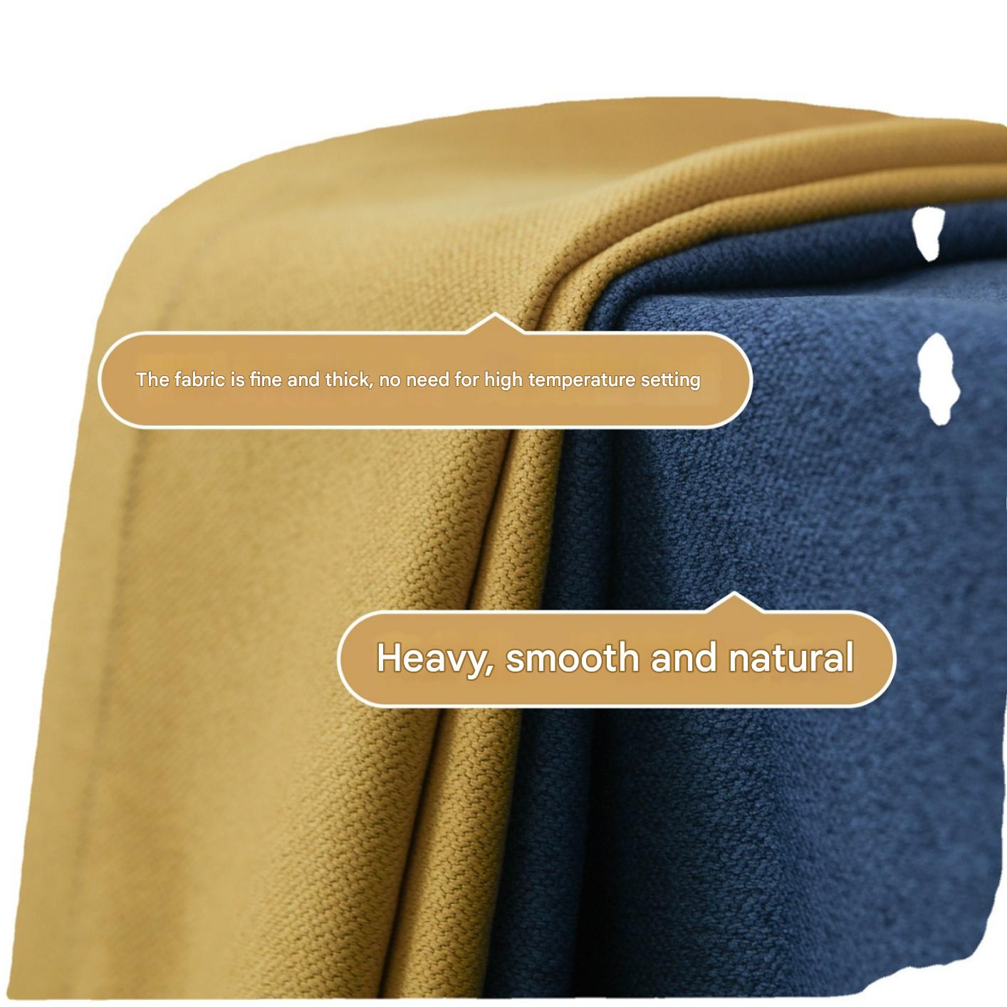 A561 light luxury curtain bedroom splicing balcony advanced 2025 new living room modern cotton and linen full cloth blackout floor-to-ceiling window