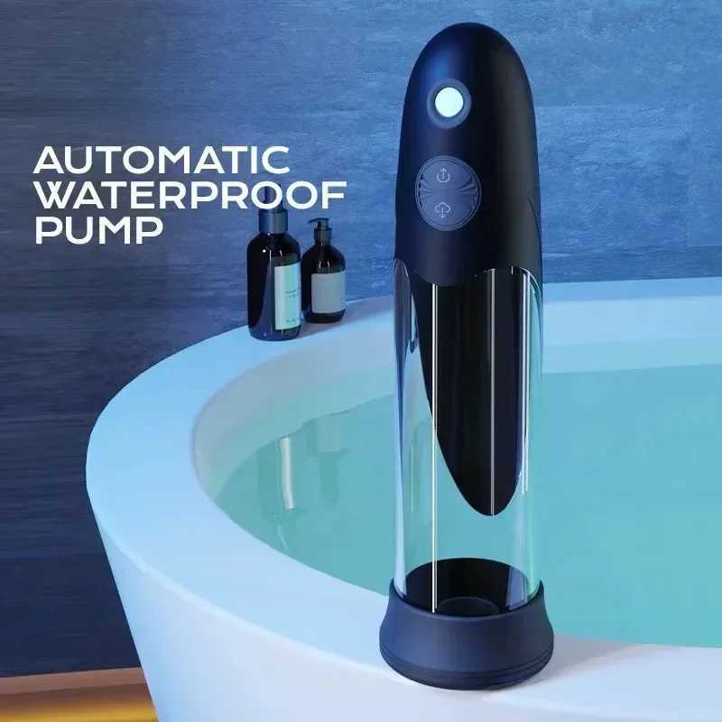 SCElectric Penis Pump Penis Enlargement Vacuum Pump for Men Penis Extender Cock Endurance Trainer Male Masturbation Adults Sex T W250618