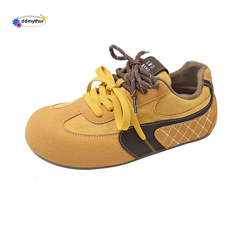 Niche Pink Agan Training Shoes for Women 2025 New Spring Versatile Hidden Heel Casual Sports Sneakers ddmythur