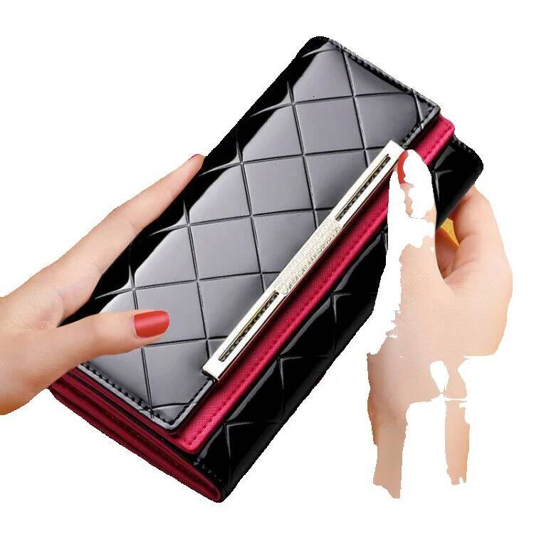 Free Shipping Designer Factory Direct Sale 2025 New Women's Long Wallet Large Capacity Handbag Fashion Cowhide Genuine Leather Luxury Bag One Pie