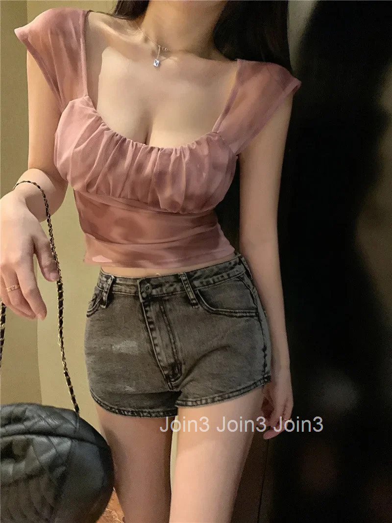 Female Tops Womens Shirt and Blouse Crop Off Shoulder with Print Sexy Simple Cheap Stylish M Vintage Cute Elegant Korea Tall Xl