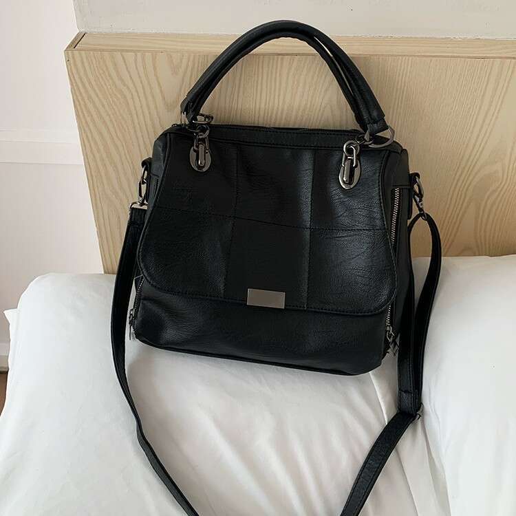 New High-Quality Texture for Women, Large Capacity 2025 New Fashion Versatile Soft Leather Crossbody Bag, Handheld Commuter Tote Bag