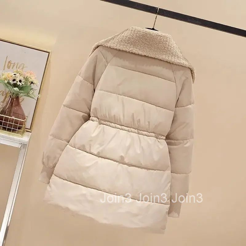 Loose Casual Solid Color Jackets Modern 2025 Trend Korean Style Clothing Parkas Woman Great Discount Luxury Down Coats for Women