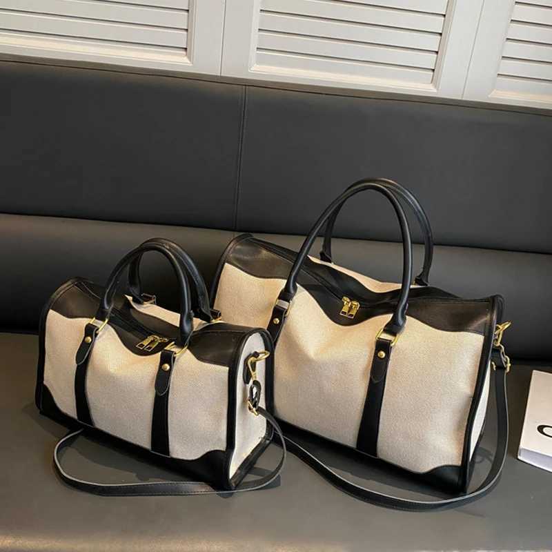 2024 Women Fashion Travel Bag Storage Tote Handbags Casual Single Shoulder Crossbody Bag Portable Large Capacity Commuter Bag W250618