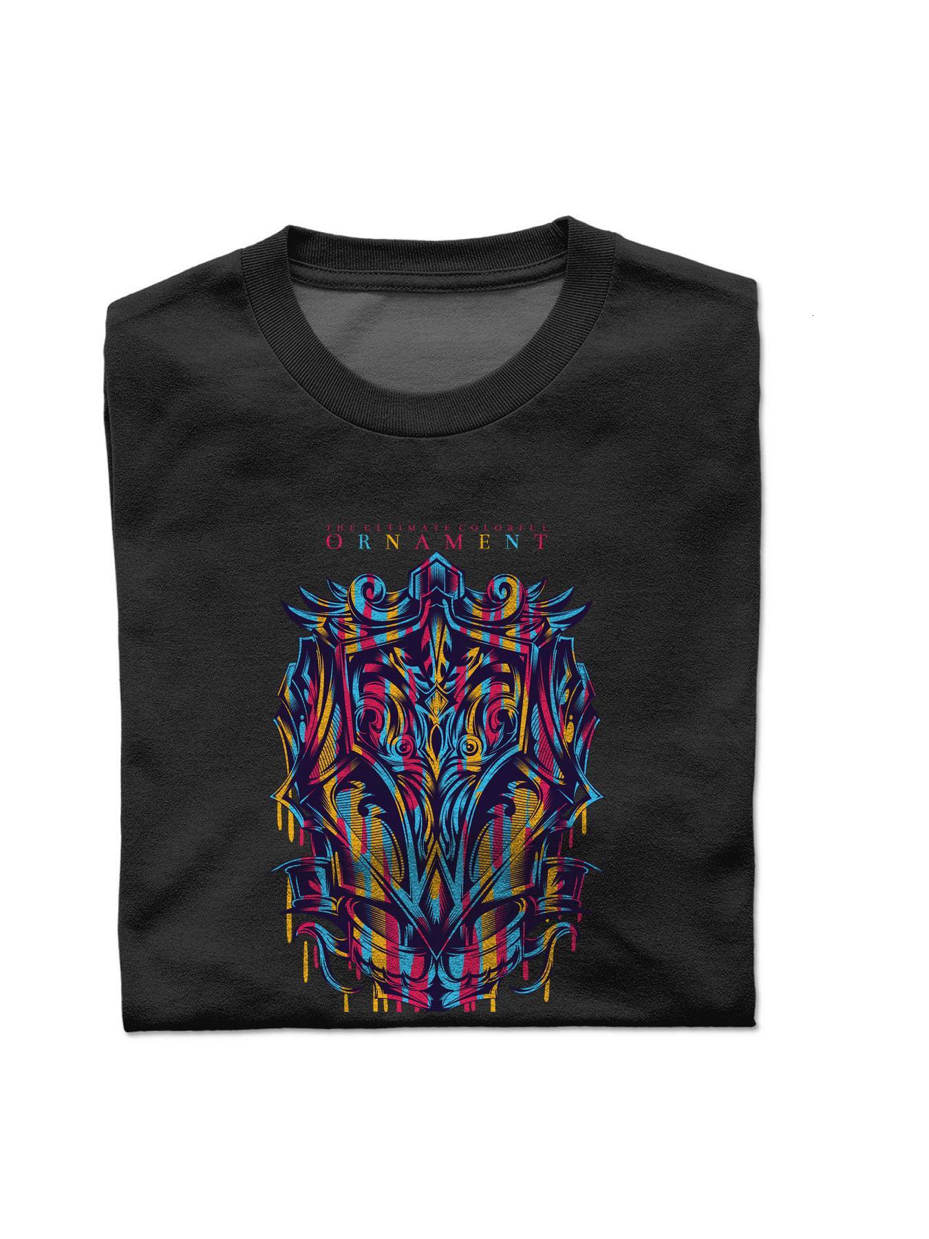 White black Round collar S-3XL T Shirts Short sleeve pattern Men Cotton #ddmyNov