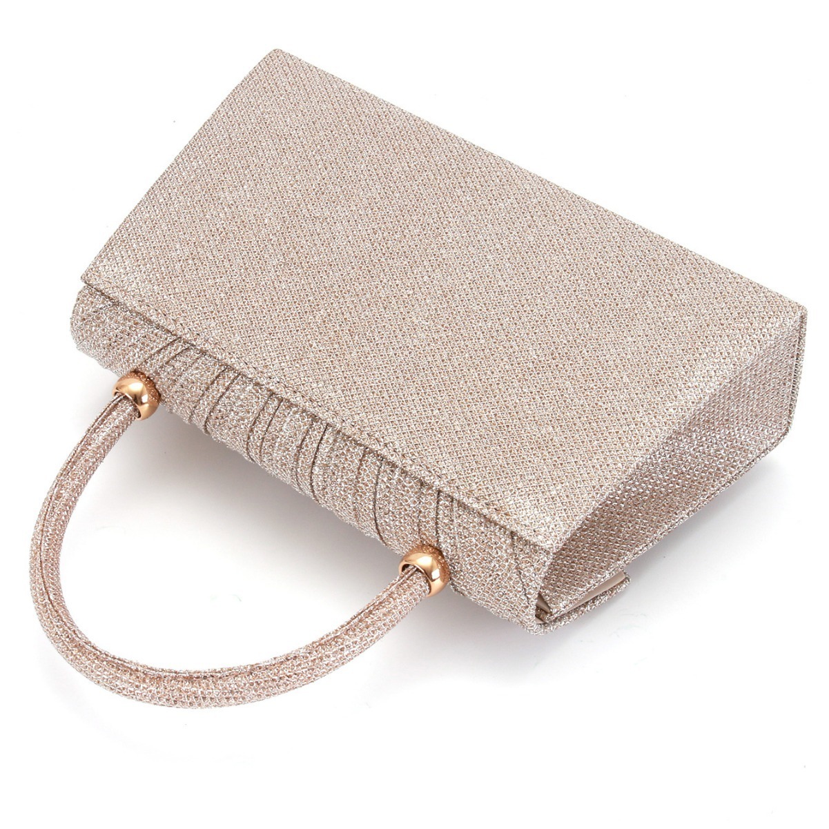 Free Shipping 2025 New Designer Bag High-end All Diamond Women's Evening Dress Handbag Fashionable And High-quality Shopping Bag Solid Color Smal