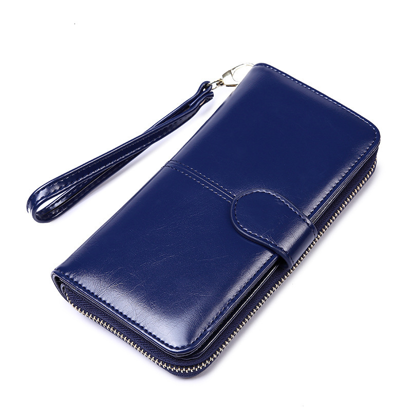 Free Shipping Designer New Women's Wallet Long Zipper Luxury Bag Buckle Large Capacity Multi-card Slot Wallet Card Holder Clutch Hot Sale