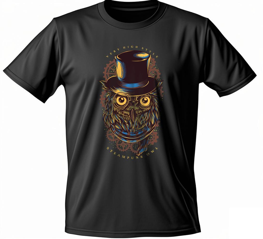 ddmythur Round collar Men Cotton crow S-3XL T Shirts black Graphics White Short sleeve
