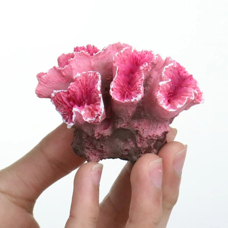 Aquarium Coral Ornaments DIY Fish for Tank Decoration Artificial Reef Colorful Resin Ornament Eco-friendly Safe and Harm 250613