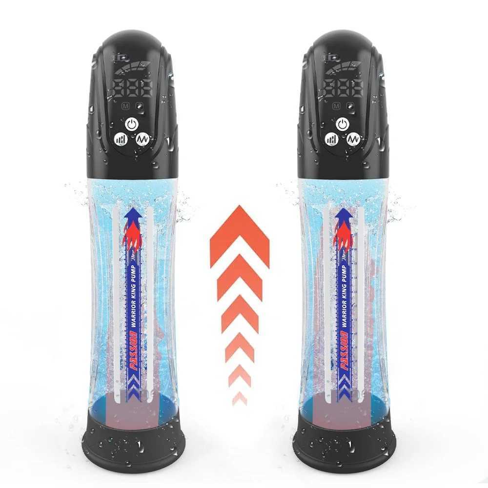 Air Water Extender Vacuum Pump Electric Penis Pump Male Masturbator Dick Extender Penis Enlargement Pump Trainer Sex Toy for Men W250618