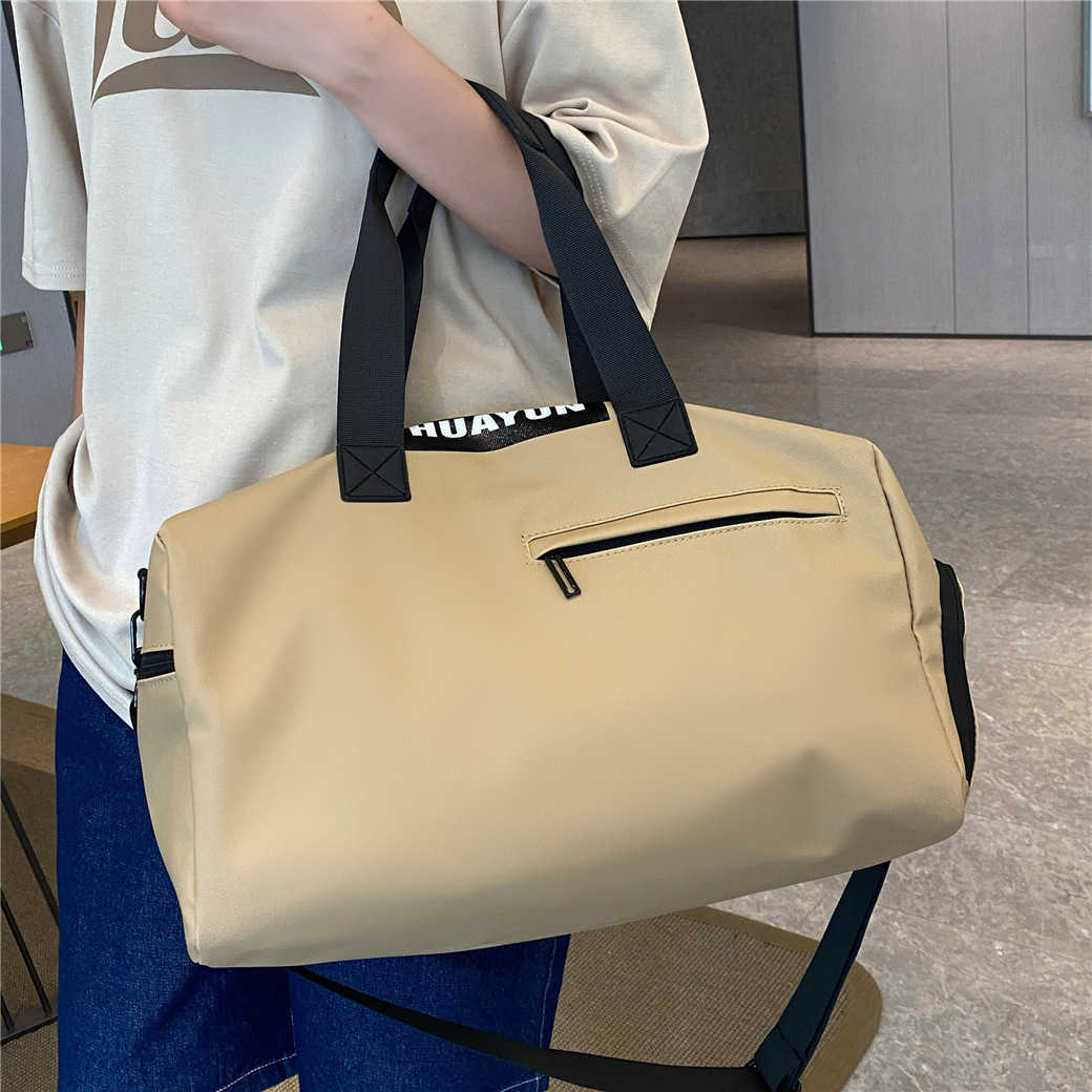 Gym Bag for Women Small Size Dry Wet Separation Sports Bag Training Bag Fashion Handheld Crossbody Bag Large Capacity Travel Bag