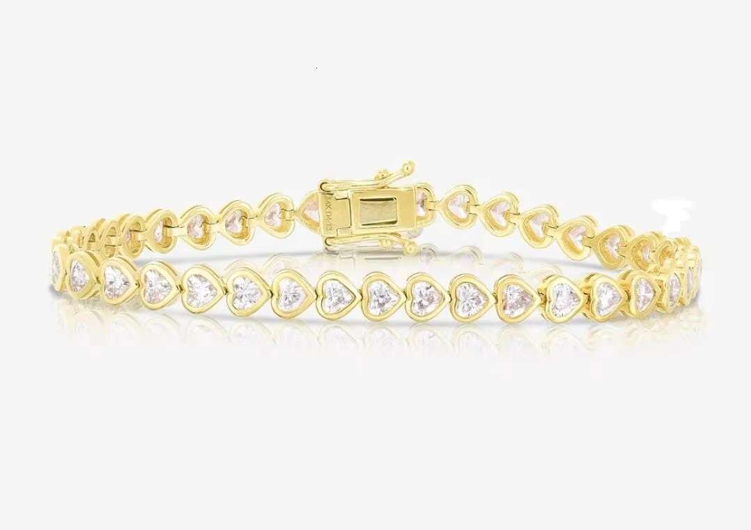 Fashion Customization Moissanite Cuban 10mm Silver 925 Mossinate Diamond Cuban Chain 2 Row Stone Miami Cuban Link Chain