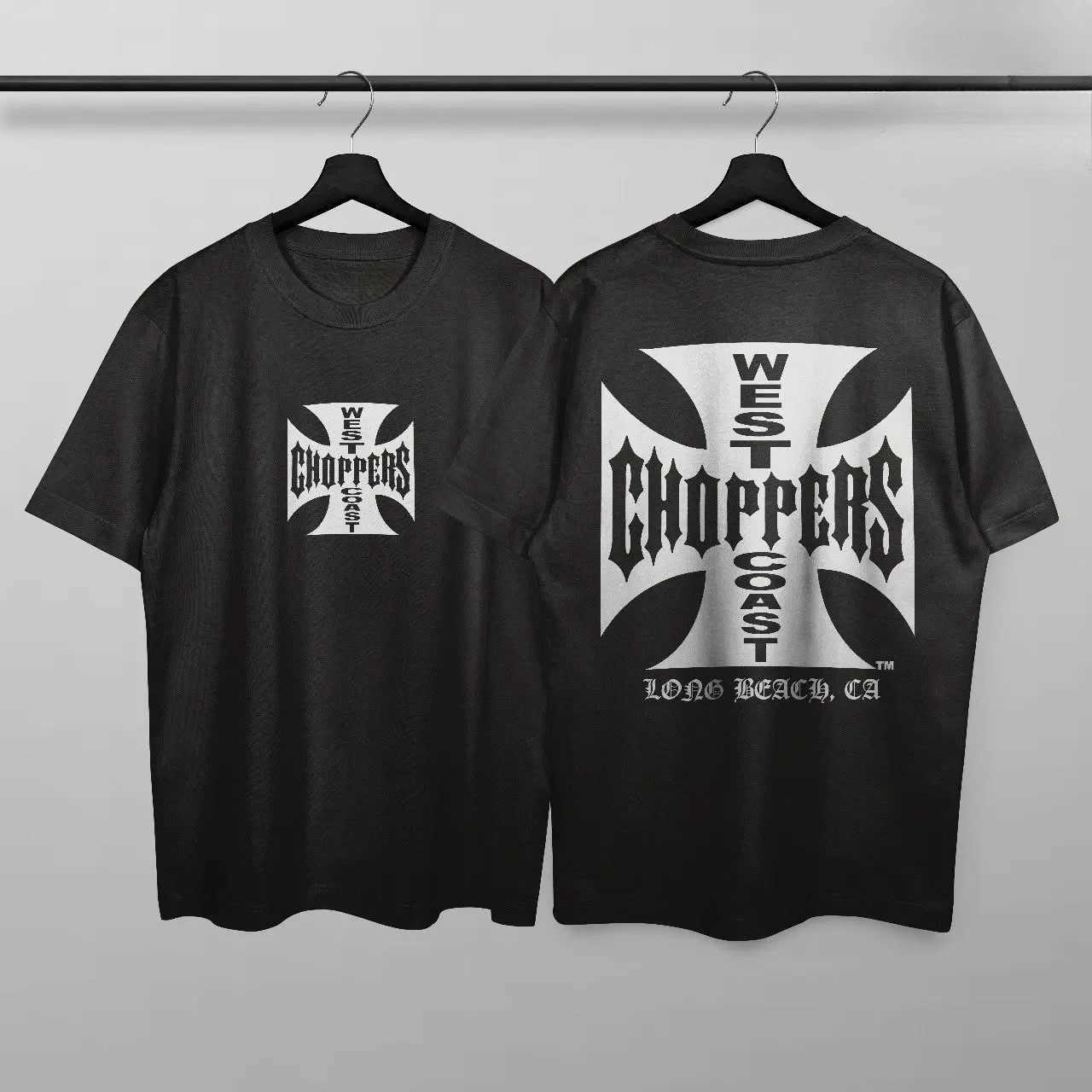 2025 West Coast Choppers Mens T-Shirt Short Slve Ts High Quty Brand Unisex Summer Y2k Tops Strtwears H250618