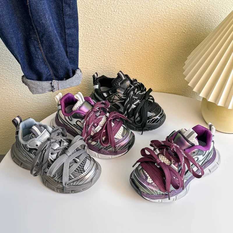 Children Casual Shoes for Girls Boys 2025 Summer New Fashion Korean Style Soft Anti-slippery Versatile Chic Shccol Sports Shoe Z250618