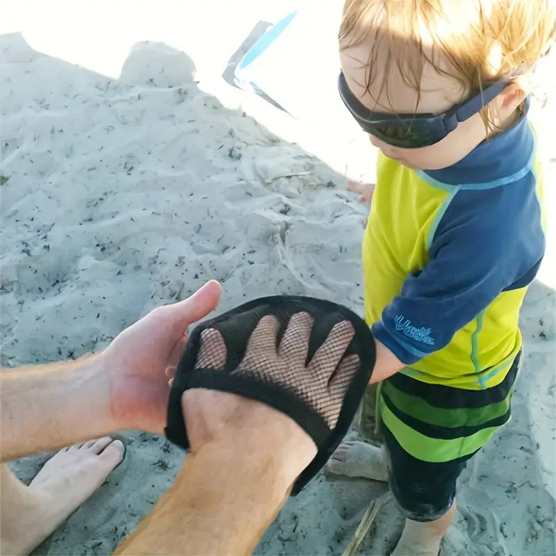 Children's Toy Cleaning Wiping Beach Volleyball Sand Removal Gloves