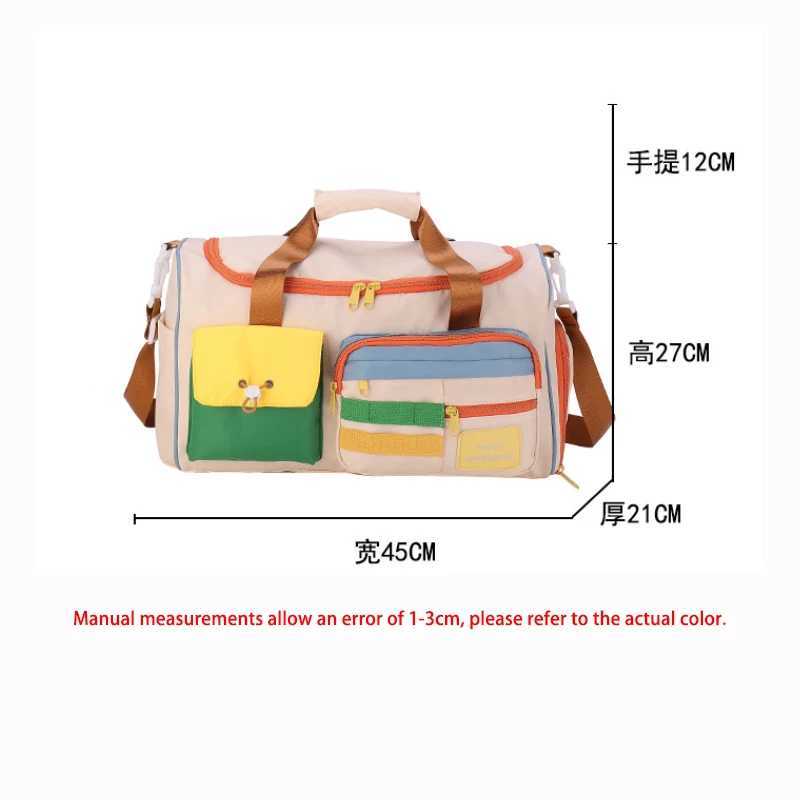 Large capacity Cosmetics Travel Bag Professional Fitness Bag Yoga Swimming Training Backpack Satchel Shoulder Crossbody Tote Bag W250618