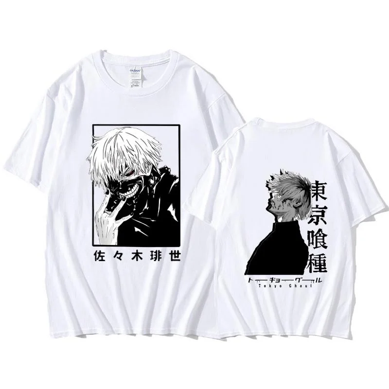 2025 New T-shirt Men's Women's Fashion Anime Printed T Shirt Summer Casual Crew Neck Loose Short Sleeve Tee
