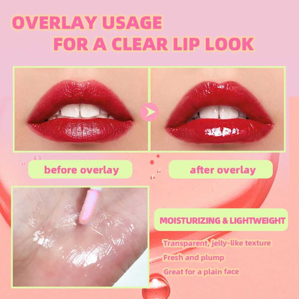 QIBEST Lip Oil Balm Set Glossy Lip Gloss Moisturizing Makeup Tinted Lip Plumping Mirror Lip Glaze Lip Glow Oil Lips Cosmetic Kit XJ250618