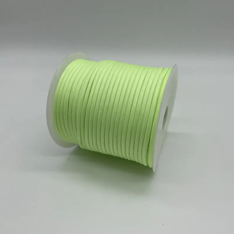 50M100M Dia.4mm 9 Strand Core Paracord Multi Outdoor Paracord Luminous Umbrella Rope Outdoor Camping Tent Rope Climbing Safety 250617