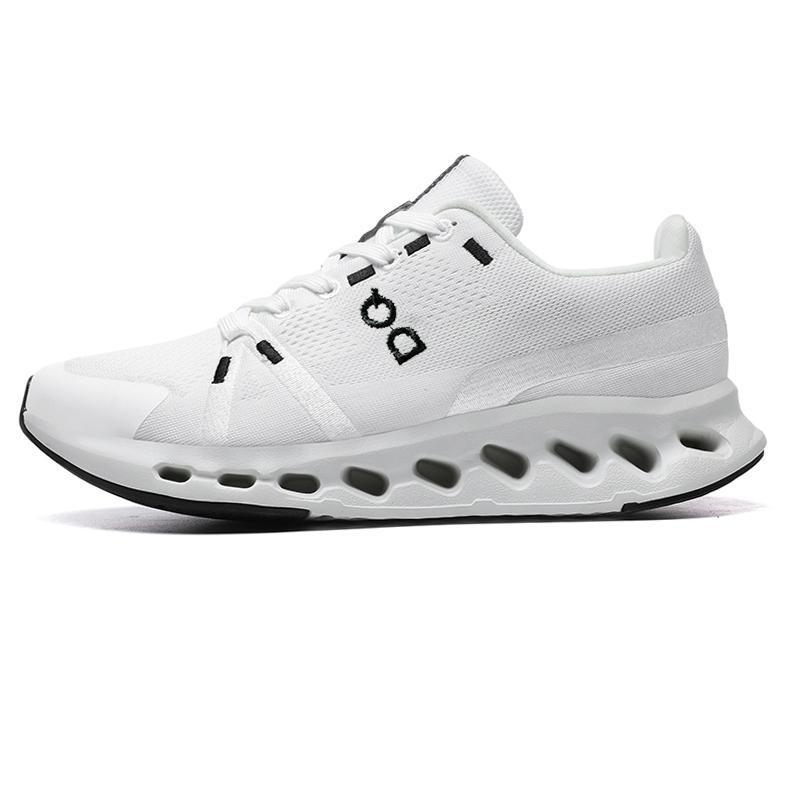 Designer shoes new thick-soled sports shoes for marathon, lightweight, breathable and fashionable, flying woven running shoes, men's sports shoes