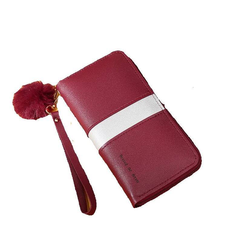 Free Shipping Designer Wallet, Large Capacity Luxury Bag Buckle, Multi Card Slot Wallet Holder, Integrated Wallet, Women's Wallet