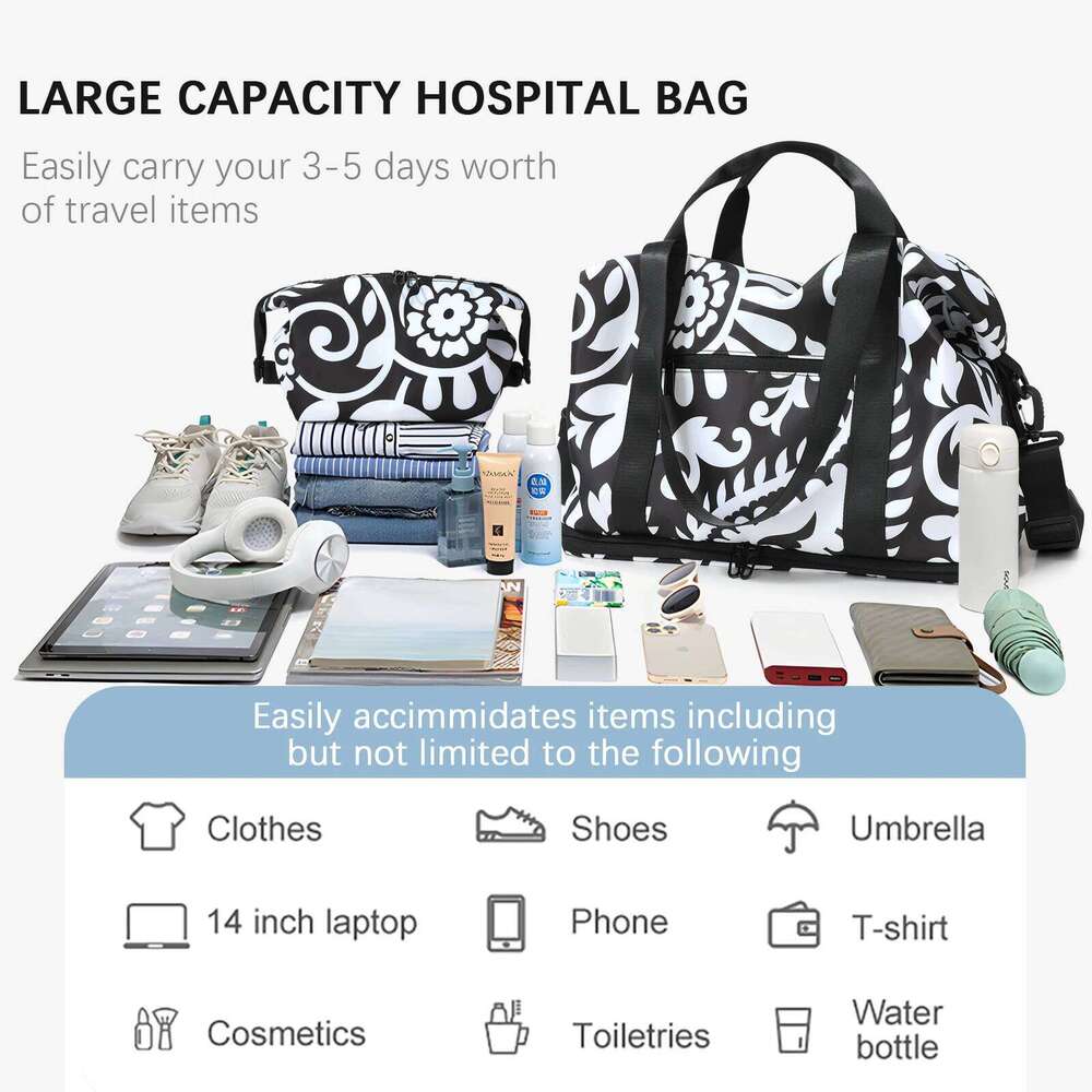 New Fashion Lage Bags Travel Big Duffle Weekend Shoulder Bag Large Tote Handbag Ryanair