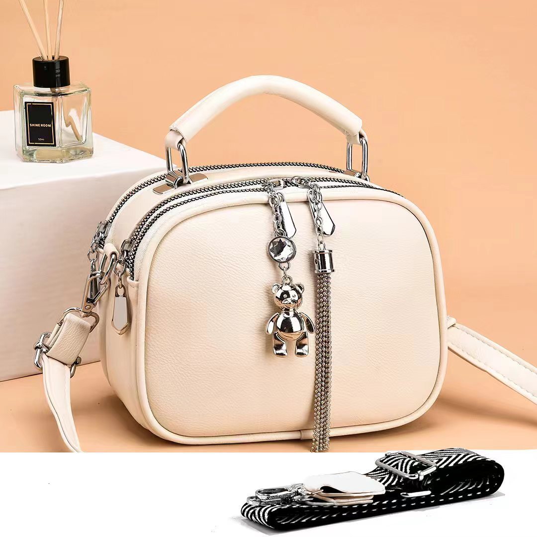 Free Shipping 2025 New Designer Bag Casual High-quality Shopping Bag Fashionable Soft Leather Multifunctional Women's Single Shoulder Handbag