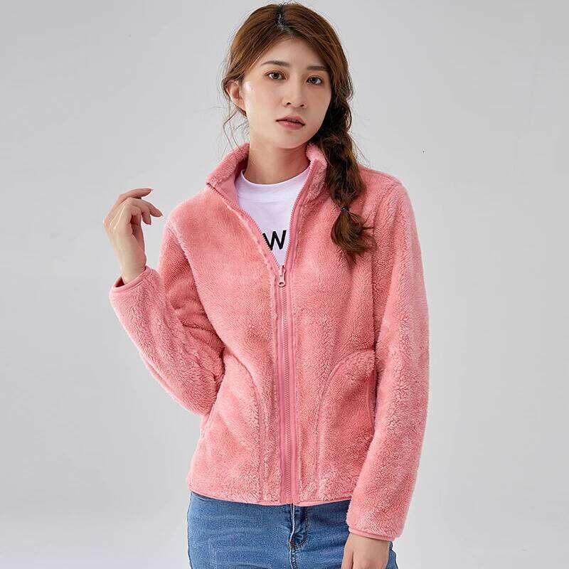 New Women's Wool Outerwear, Versatile Fashion, Winter Leisure Sports, Thick Double-Sided Warm Coat, Feminine Jacket